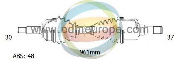 ODM-MULTIPARTS 18142031 Приводной вал