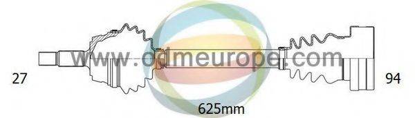 ODM-MULTIPARTS 18343010 Приводной вал