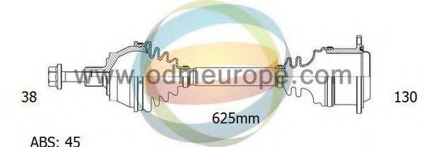 ODM-MULTIPARTS 18211731 Приводной вал