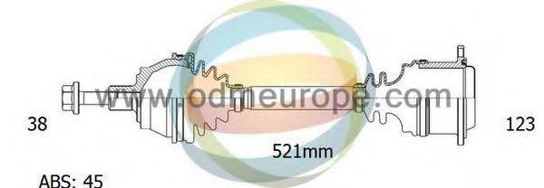 ODM-MULTIPARTS 18213131 Приводной вал