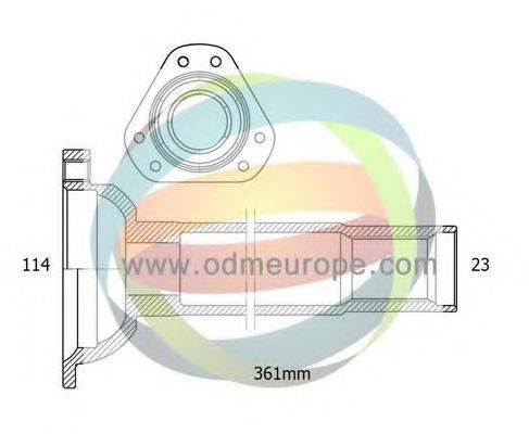 ODM-MULTIPARTS 16210100 Полуосевой вал, дифференциал