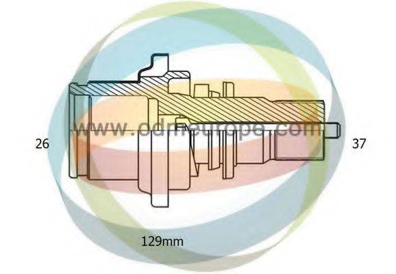 ODM-MULTIPARTS 16210030 Полуосевой вал, дифференциал