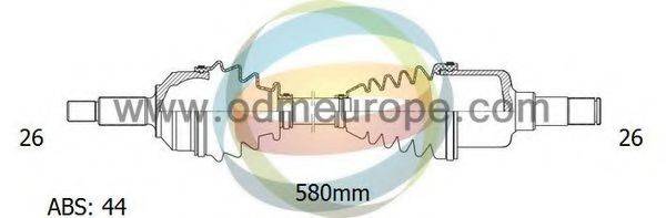 ODM-MULTIPARTS 18012671 Приводной вал