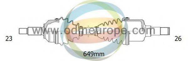 ODM-MULTIPARTS 18291310 Приводной вал