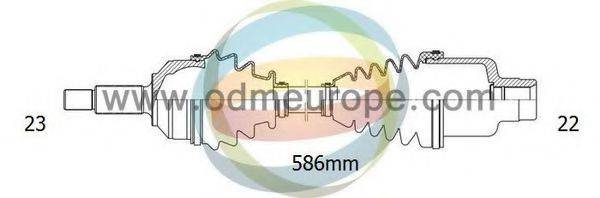 ODM-MULTIPARTS 18302290 Приводной вал