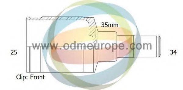 ODM-MULTIPARTS 14236033 Шарнирный комплект, приводной вал