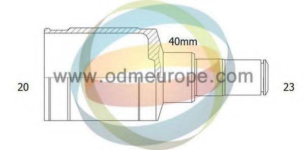 ODM-MULTIPARTS 14016039 Шарнирный комплект, приводной вал