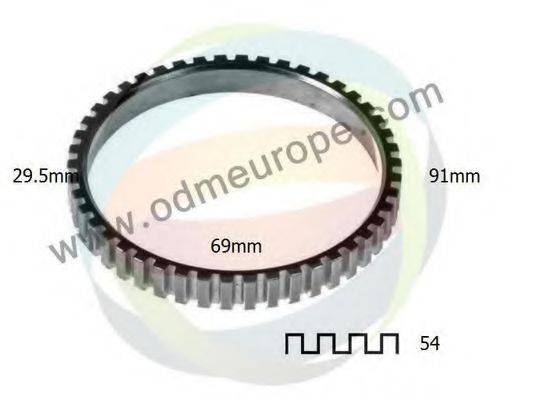 ODM-MULTIPARTS 26220007 Зубчатый диск импульсного датчика, противобл. устр.