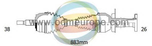 ODM-MULTIPARTS 18212870 Приводной вал