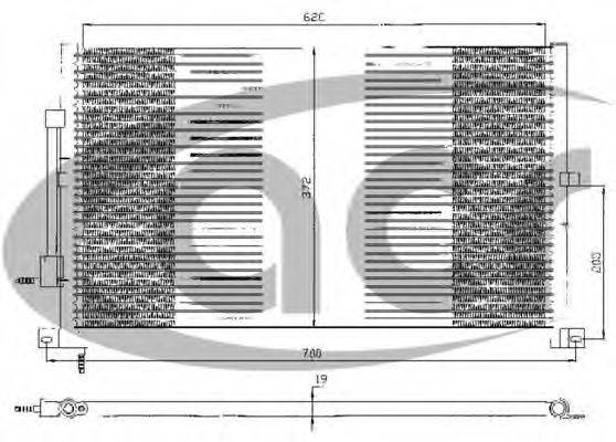 ACR 300062 Конденсатор, кондиционер