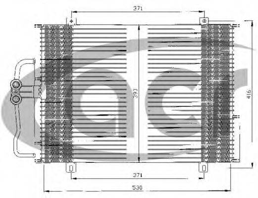 ACR 300087 Конденсатор, кондиционер