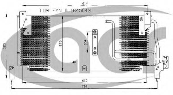 ACR 300089 Конденсатор, кондиционер