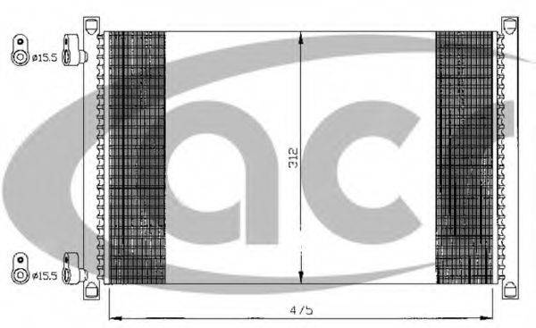 ACR 300091 Конденсатор, кондиционер