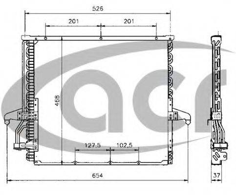 ACR 300103 Конденсатор, кондиционер