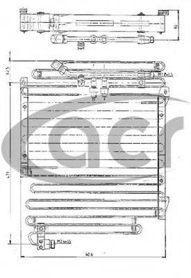 ACR 300134 Конденсатор, кондиционер