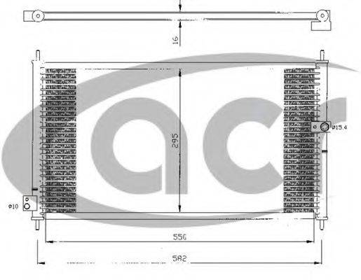 ACR 300205 Конденсатор, кондиционер