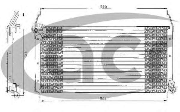 ACR 300297 Конденсатор, кондиционер