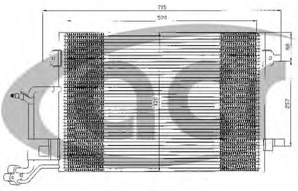 ACR 300340 Конденсатор, кондиционер