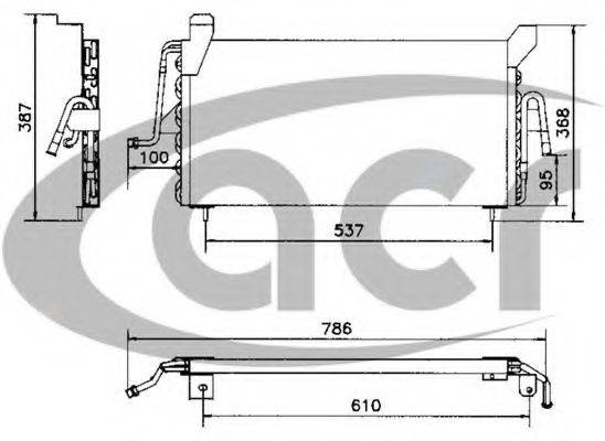 ACR 300403 Конденсатор, кондиционер