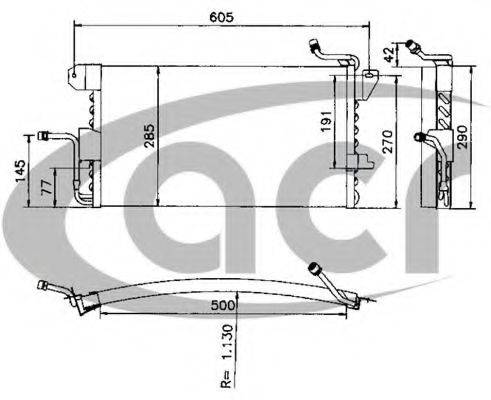 ACR 300405 Конденсатор, кондиционер