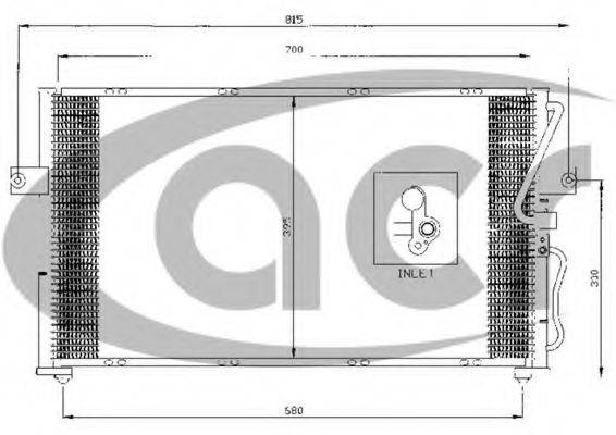 ACR 300424 Конденсатор, кондиционер