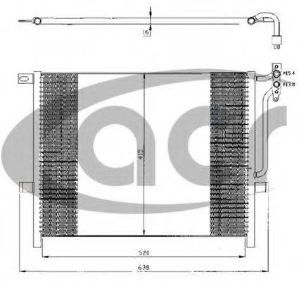 ACR 300435 Конденсатор, кондиционер