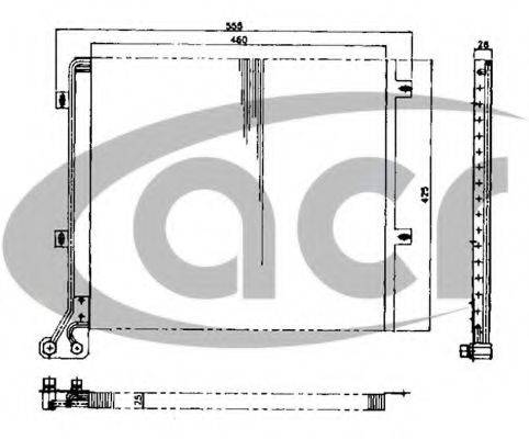 ACR 300444 Конденсатор, кондиционер