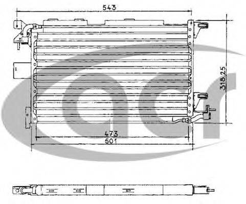 ACR 300446 Конденсатор, кондиционер