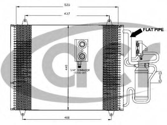 ACR 300455 Конденсатор, кондиционер