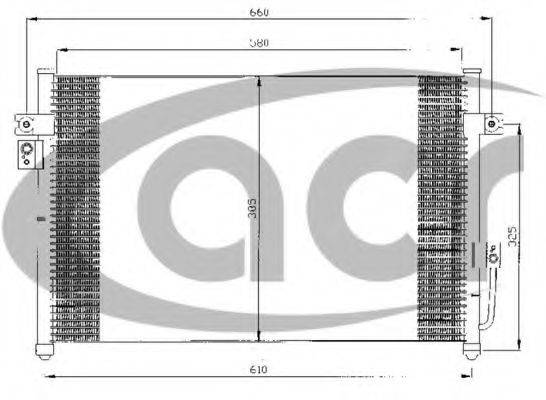 ACR 300473 Конденсатор, кондиционер