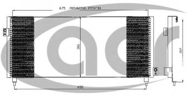 ACR 300504 Конденсатор, кондиционер