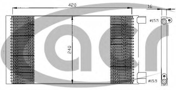 ACR 300532 Конденсатор, кондиционер