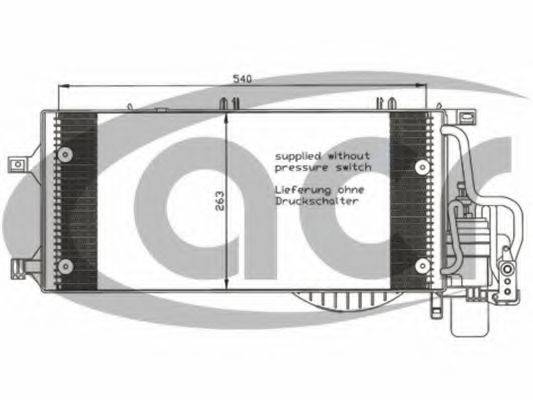 ACR 300587 Конденсатор, кондиционер