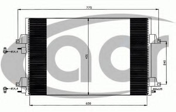 ACR 300622 Конденсатор, кондиционер