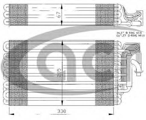 ACR 310010 Испаритель, кондиционер