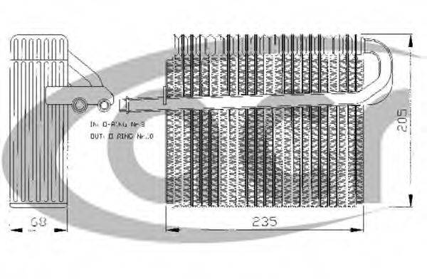 ACR 310116 Испаритель, кондиционер