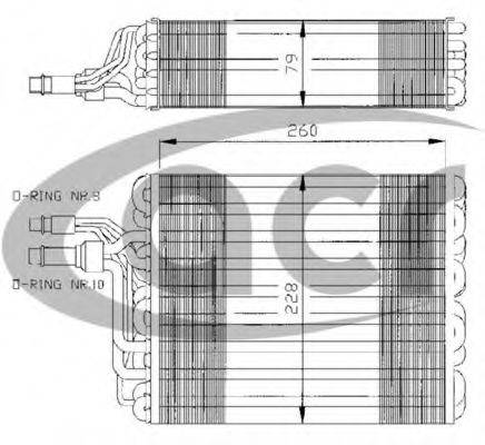 ACR 310143 Испаритель, кондиционер