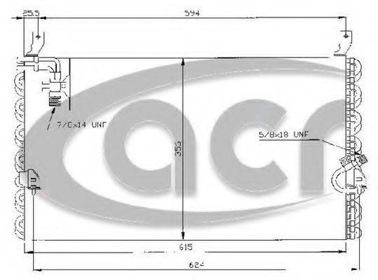 ACR 300118 Опора стойки амортизатора