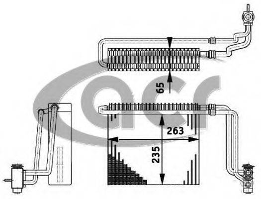 ACR 310181 Испаритель, кондиционер