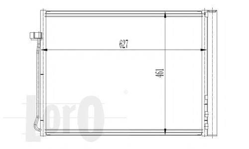 LORO 0040160020 Конденсатор, кондиционер