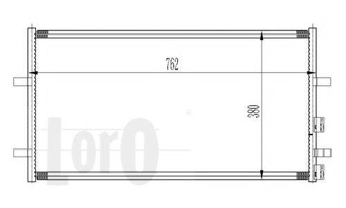 LORO 0170160029 Конденсатор, кондиционер