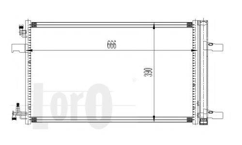LORO 0370160037 Конденсатор, кондиционер