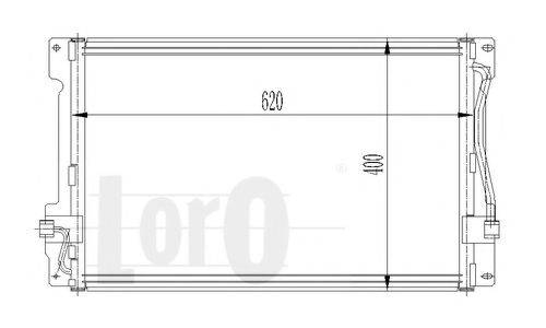 LORO 0520160001 Конденсатор, кондиционер