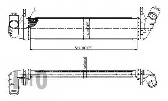 LORO 0100180002 Интеркулер