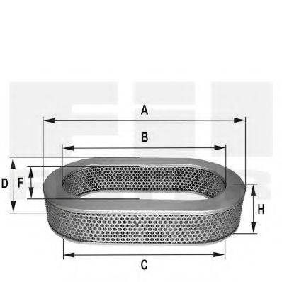 FIL FILTER HP988 Воздушный фильтр