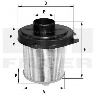 FIL FILTER HP2569 Воздушный фильтр