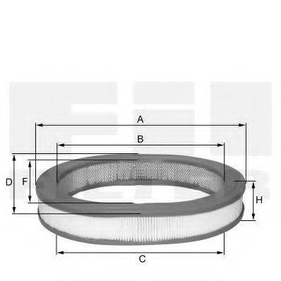 FIL FILTER HPU4300 Воздушный фильтр