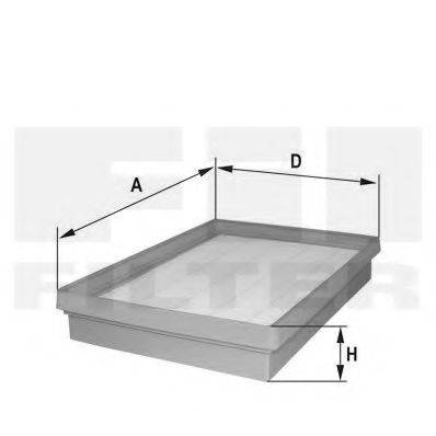 FIL FILTER HP2073 Воздушный фильтр