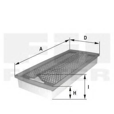 FIL FILTER HP2080 Воздушный фильтр