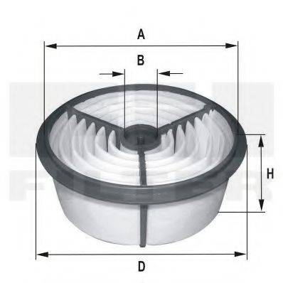 FIL FILTER HP5026 Воздушный фильтр